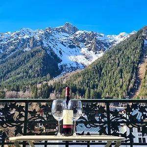 Majestic T2 Calme, Spacieux, Central, Avec Parking , Chamonix France